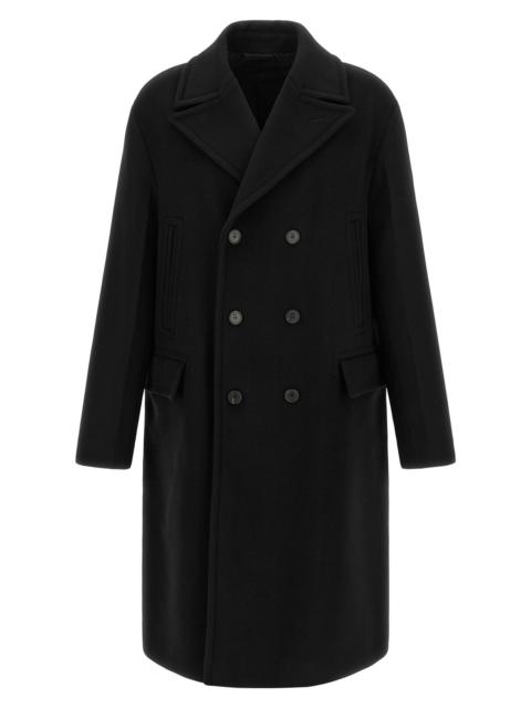 FENDI Angora And Wool Coat