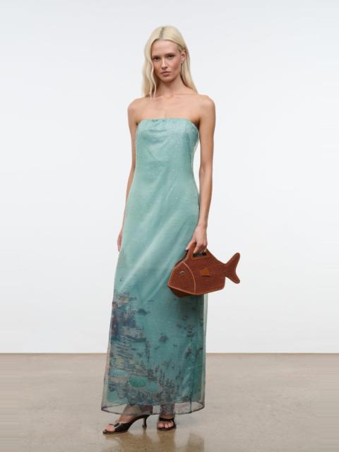STAUD STAUD AMARA DRESS ENDLESS SUMMER