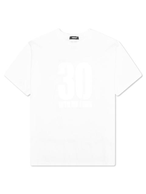UNDERCOVER UNDERCOVER 30TH ANNIVERSARY SPECIAL EDITION S/S T-SHIRT - WHITE