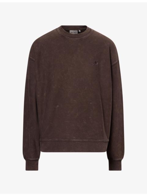Carhartt WIP Lambert Embroidered-Logo Cotton Sweatshirt