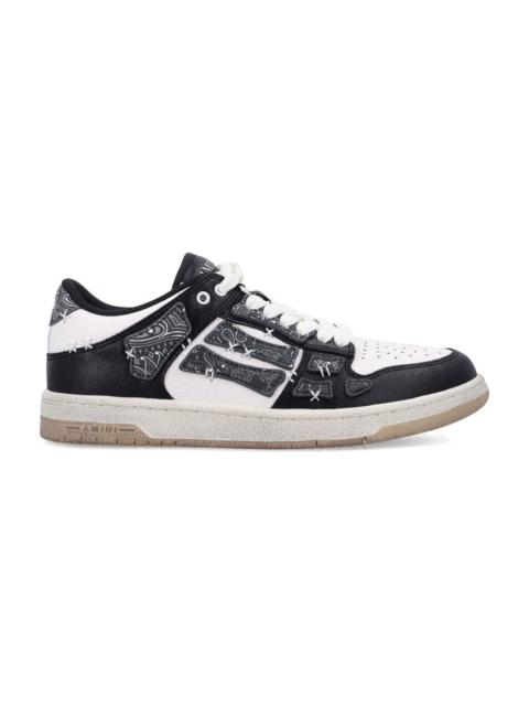 AMIRI Amiri Bandana Skel Top Low Sneakers