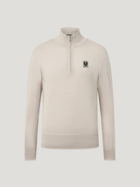 Belstaff COLDEN MERINO QUARTER ZIP