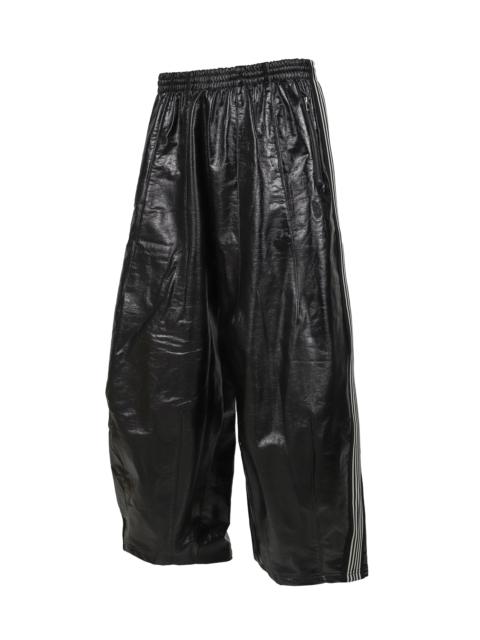 NEEDLES H.D. TRACK PANT - COTTON JERSEY / COATING (EXCLUSIVE) / BLK