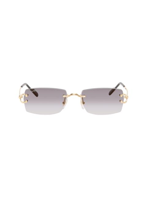 Cartier Gold Classic C Motif Sunglasses