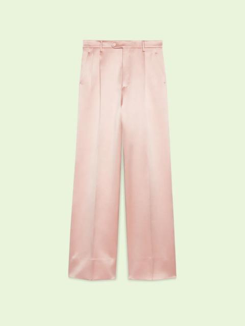 GUCCI Straight satin pants