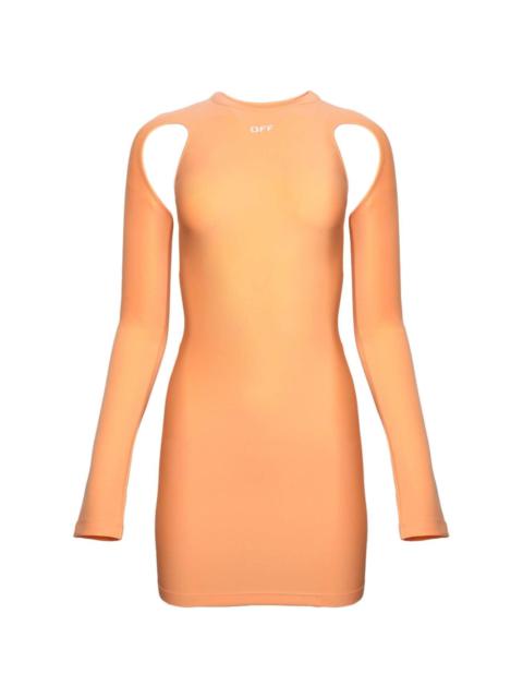 Sleek cut-out minidress