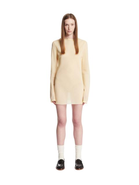 RIER Yellow Wool Dress