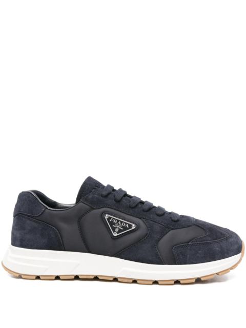 関税込！【PRADA】プラダ Midnight Blue Nylon Sneakers Prada Midnight Blue Nylon Sneakers | italist
