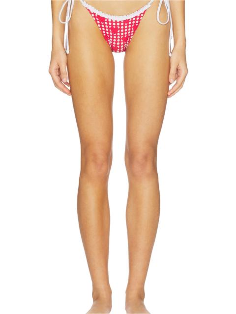 Frankies Bikinis Mackenzie Ruffle Bottom
