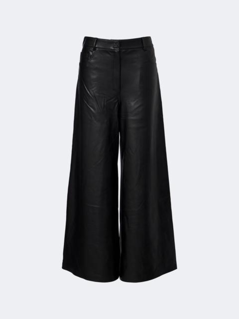 NORMA KAMALI Low-rise wide-leg pants