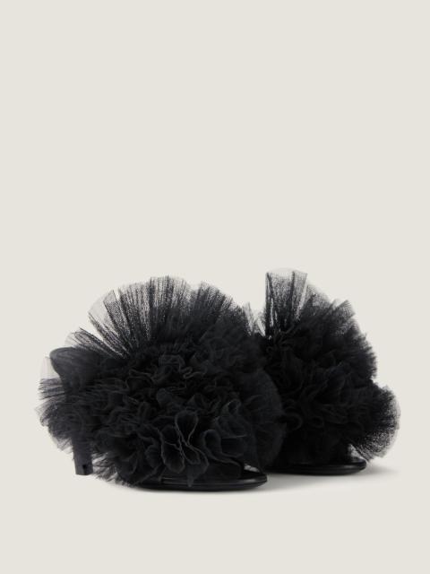Givenchy FROU-FROU HEELED MULES IN ORGANZA