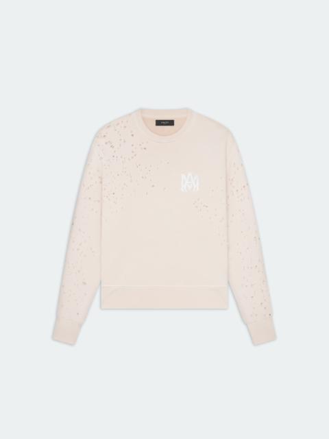 AMIRI WASHED MA SHOTGUN CREWNECK