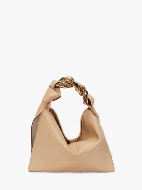 JW Anderson SMALL CHAIN HOBO - LEATHER SHOULDER BAG
