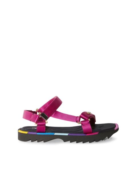 PUCCI Crush logo-plaque flat sandals