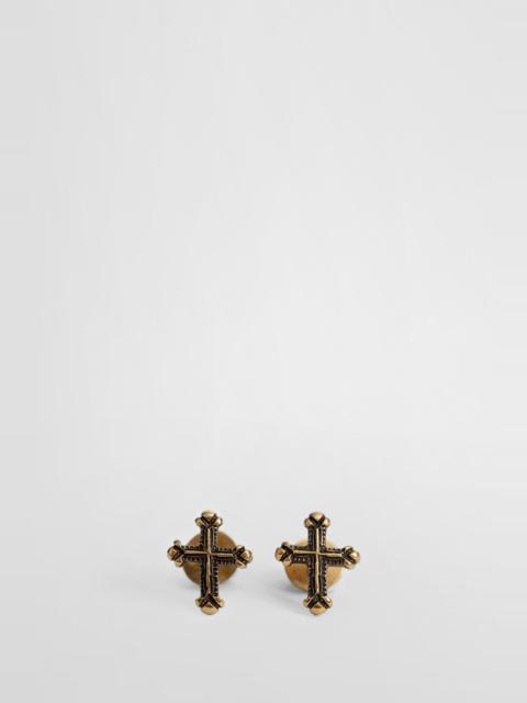 Werkstatt München Cross-Studs-Earrings