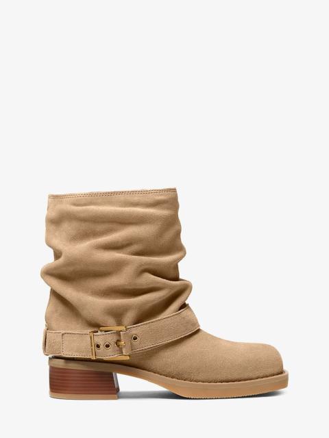 MICHAEL KORS Colby Suede Ankle Boot