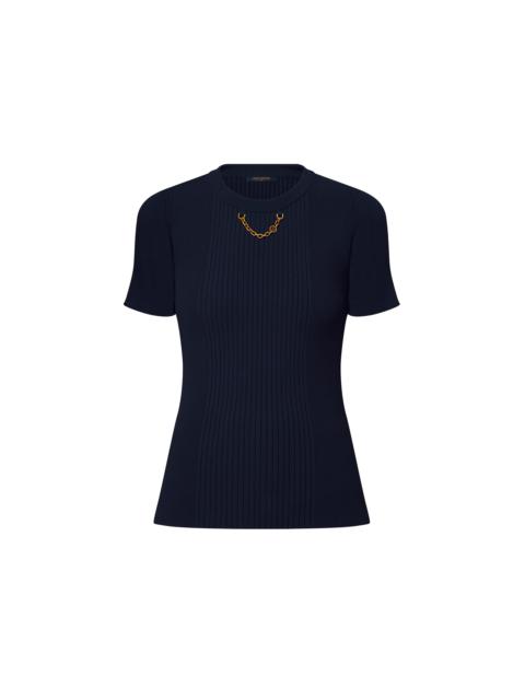 Louis Vuitton Ribbed Knit Top
