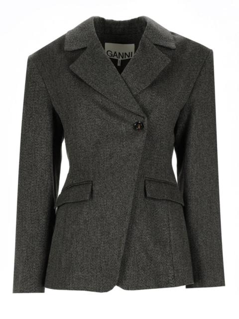 Ganni Blazer "Mouline"