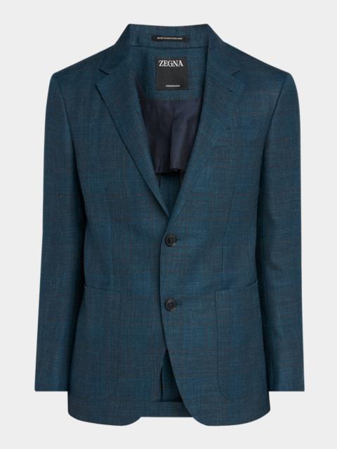 ZEGNA Men's Tonal Plaid Sport Coat