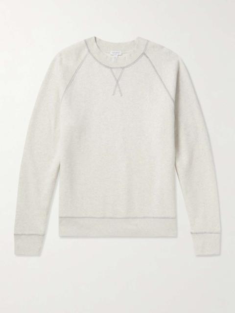 Brushed Cotton-Jersey Sweatshirt