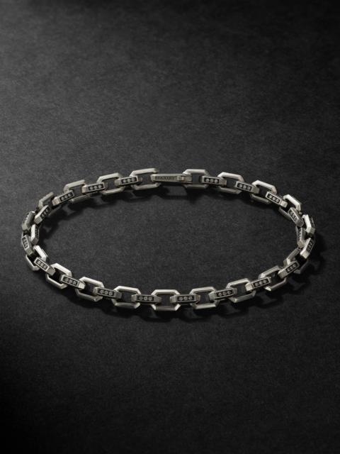 DAVID YURMAN Streamline® Sterling Silver Diamond Chain Bracelet