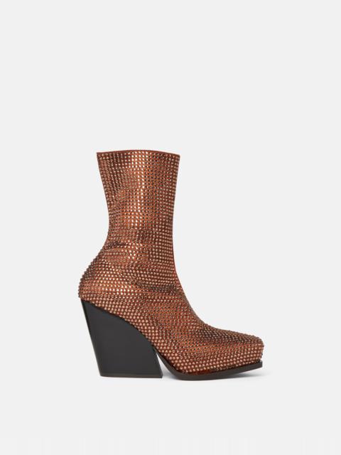 Stella McCartney Crystal Cowboy Ankle Boots