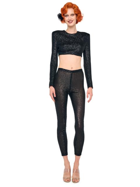 NORMA KAMALI CROPPED LEGGING W/O WAISTBAND