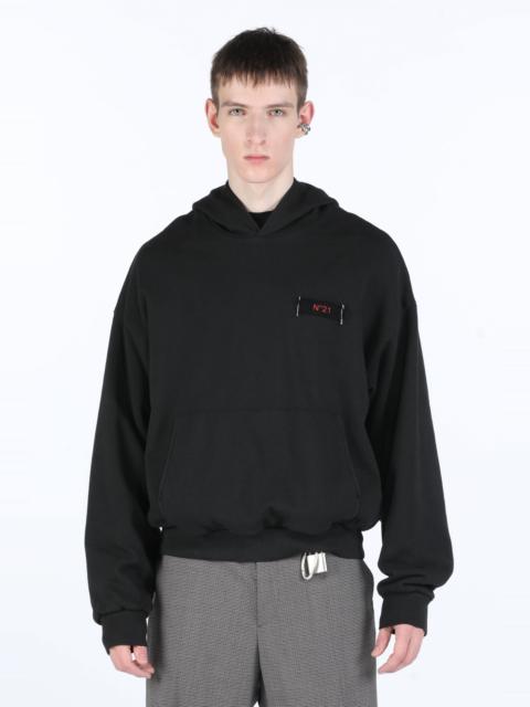 N°21 LOGO PATCH HOODIE