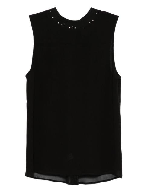 forte_forte embellished sleeveless top
