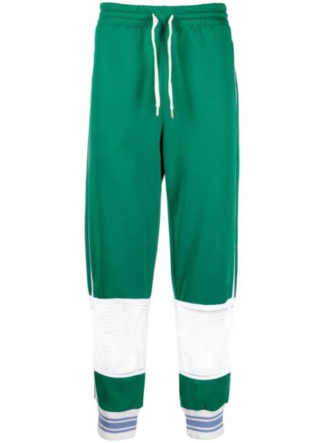 CASABLANCA mesh-panel track pants