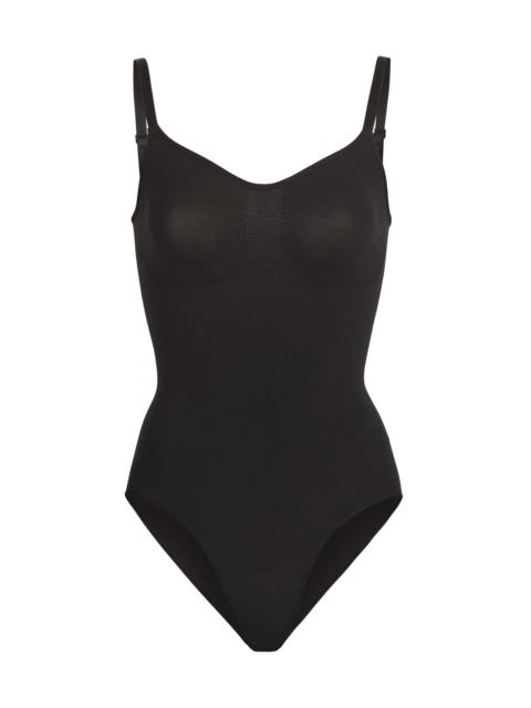 SKIMS Women's Seamless Sculpt Brief Bodysuit - Onyx
