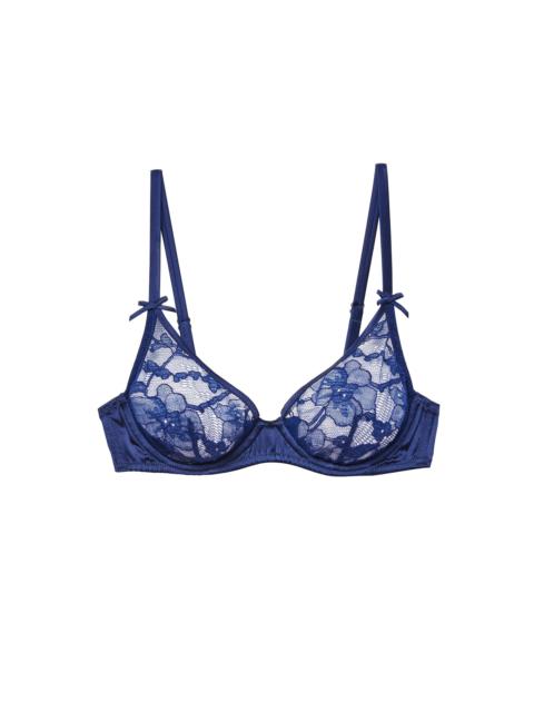 Fleur du Mal Magnolia Lace Unlined Demi Bra