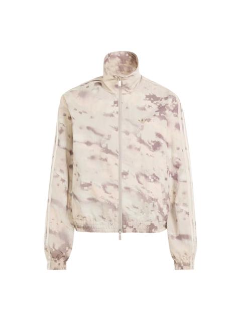 adidas Originals (WMNS) adidas Camouflage Loose Track Top Asia Sizing ' Wonder Beige Wonder White Trace Brown' LE8295