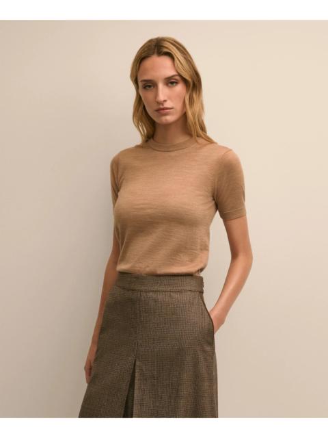 Brooks Brothers Ultimate Merino Wool Short-Sleeve Sweater Shell