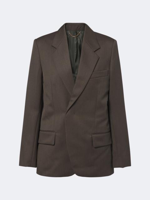 Victoria Beckham Virgin wool twill blazer