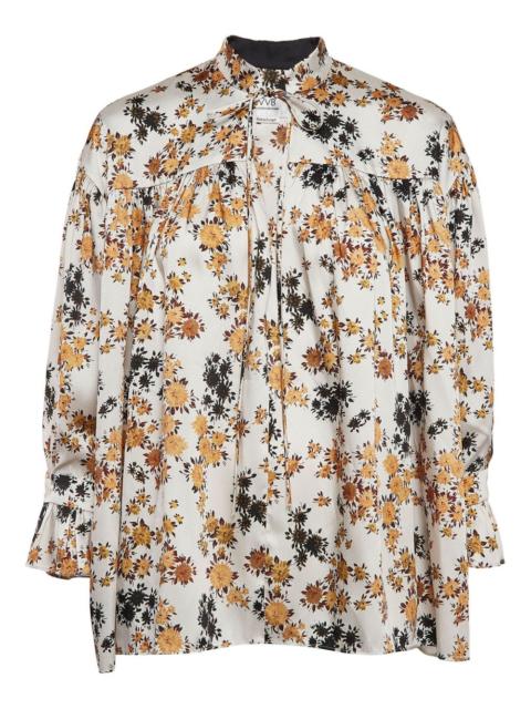 Victoria Beckham floral-print blouse