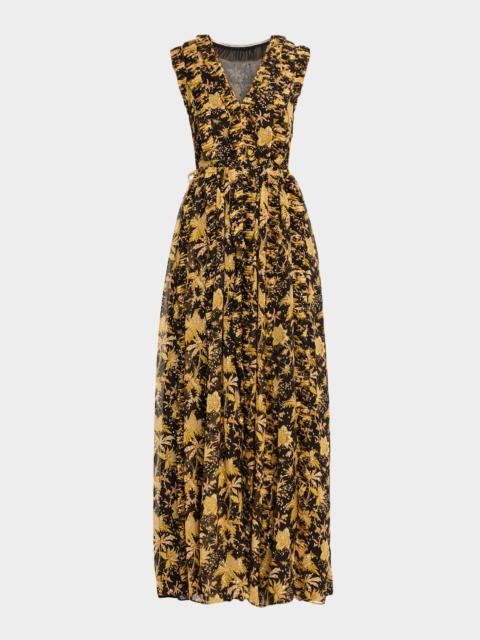 ULLA JOHNSON Soren Silk Crepe de Chine Shirt