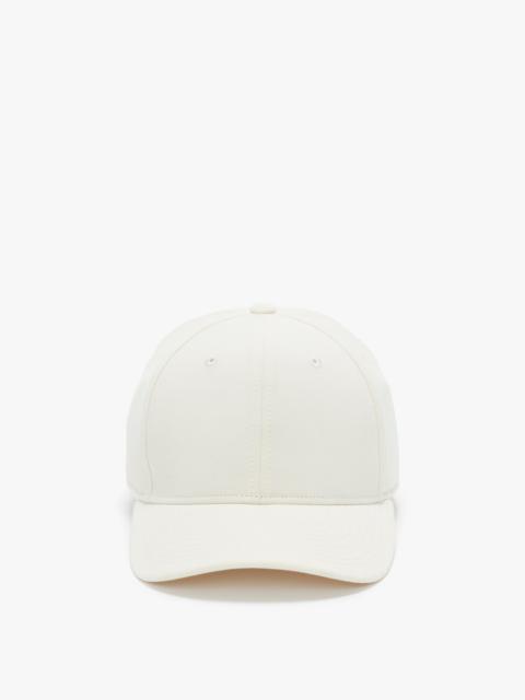 Victoria Beckham Cotton Crepe Antique White Cap