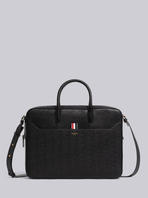 Thom Browne Pebble Grain Leather Business Bag