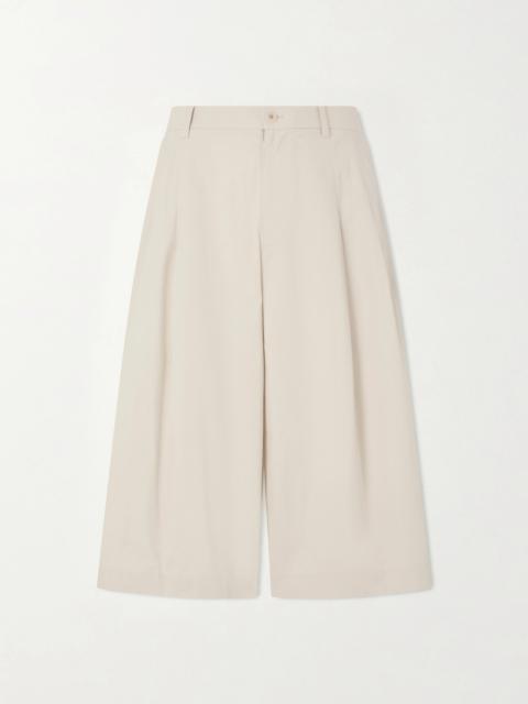 AMOMENTO Cotton-Blend Bermuda Shorts