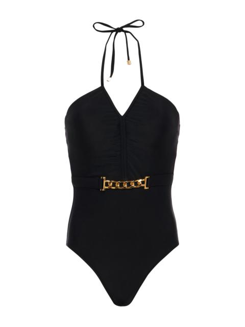 L'AGENCE Leila Halter One-Piece Swimsuit