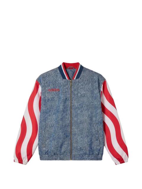 adidas Graphic denim track jacket