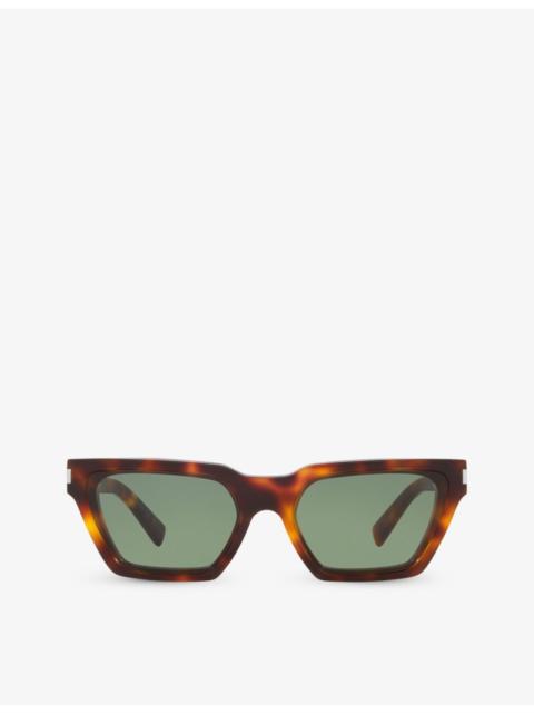 SAINT LAURENT SL633 Calista cat-eye frame acetate sunglasses