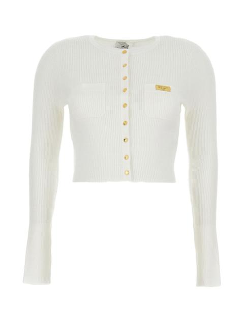 ELISABETTA FRANCHI pocket buttoned cardigan