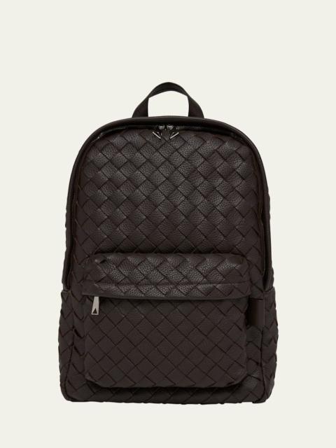 Bottega Veneta Men's Intrecciato 20 Taurillon Backpack