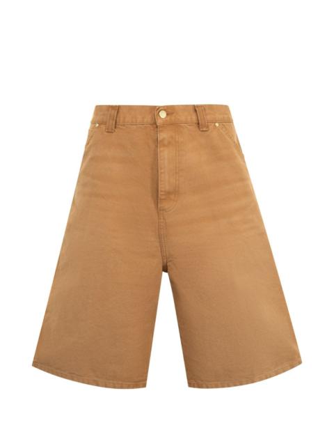 Carhartt WIP logo-patch denim shorts