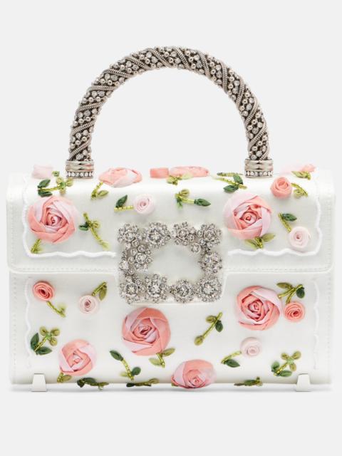 Roger Vivier Jewel Efflorescence Mini top-handle bag