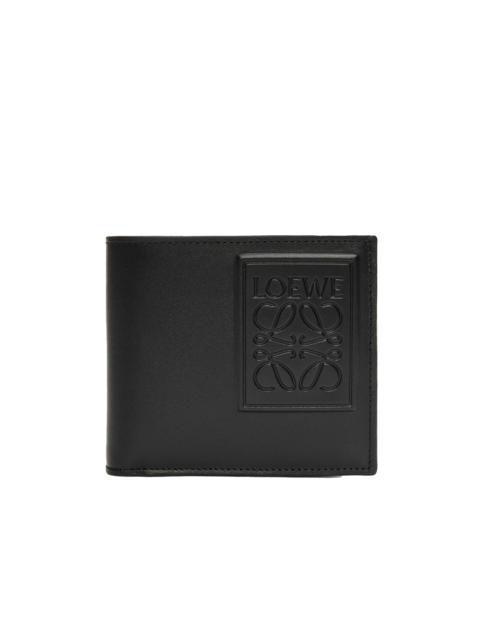 Loewe LOEWE PATCH NEW BIFOLD COIN WALLET / BLK