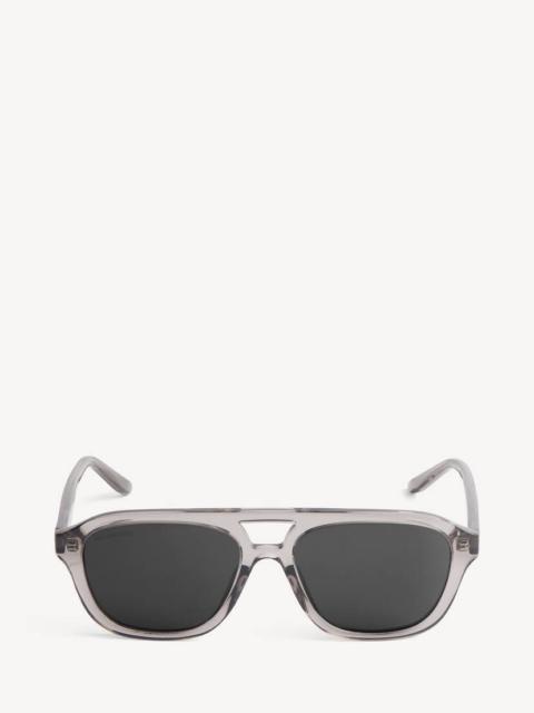 BALENCIAGA Men's Daily Pilot Sunglasses in Light Grey