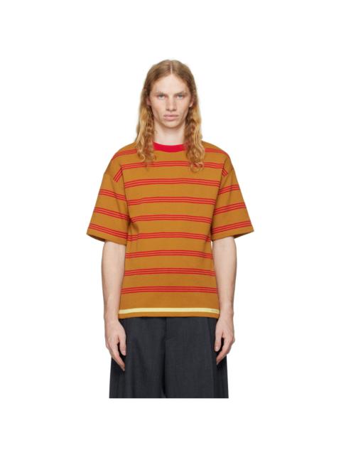 Marni Tan Seaside Stripe T-shirt